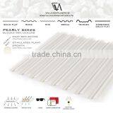 Translucent Polycarbonate Corrugated ROMA Sheet Ideal for Plants(Pearly RED ROMA) thumbnail-2