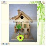Wholesale Lifestyle Courtyard Weaving Door Wood Bird Nest House thumbnail-2
