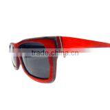 Handcrafted Retro Redwood Frame Sunglasses Wooden Custom Logo Wood Sunglasses thumbnail-2