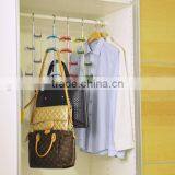 360 Degree Rotatable 4 Layer Hook Rack Bag Rack Bag Hanger thumbnail-3