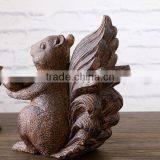 Resin Artificial Cute Squirrel Shaped Bookend thumbnail-3