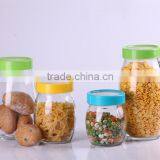 4pcs Sealed Clear Glass Canister thumbnail-2