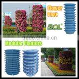 Flower Pots for Sale for Garden Vertical and Lamp Pole Post Decoration Cheap Flower Pots thumbnail-3