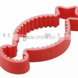 Fashion Different Shape Silicone Water Bottle Opener thumbnail-1