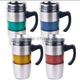 Stainles Steel Travel Mug With Handle thumbnail-1