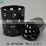 Black and White Series of Sprayed Votive Candle Holders