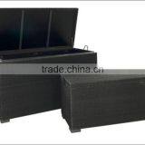 High Quality Alumi Garden PE Rattan Storage Boxs Wholesale