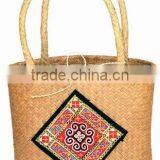 Eco Friendly Natural Seagrass Traw Handbag thumbnail-3