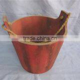 Ice Cream Maker Wood Bucket Solid Bucket thumbnail-3