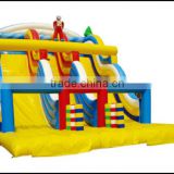 (HD-9605)Happy Island !Hot Design Used Huge Inflatable Slide