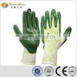 SUNNYHOPE 13gauge Size 10 Nylon Nitrile Palm Nylon Gloves thumbnail-1