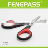 S1-1030 4.5" 2Cr13 Stainless Steel Blade With PP+TPR Plastic Handle Low Price Scissors thumbnail-3