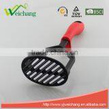 WCJ321D Premium Nylon Utensils POTATO MASHER Cooking Utensil Gadgets Set With Storage Stand (Multi-color) thumbnail-2