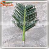 Wholesale Artificial Leaves Green Palm Tree Names of Tree Leaves Plastic Decorative Dried Palm Leaves thumbnail-1
