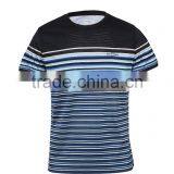 Summer New Men's Striped t- Shirt thumbnail-2