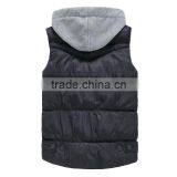 Work Uniform Vest With Detachable Hood thumbnail-3