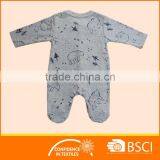 New Fashion Animal Printed Long Sleeved Cotton Baby Clothes Romper thumbnail-2