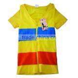 2015 New Style Ladies Seamless T-shirt Clothes With Zipper thumbnail-1