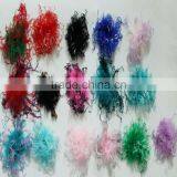 Wholesale Cheap Artifical Colorful Ostrich Feather Curly Boas for Sale thumbnail-5