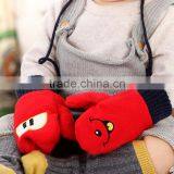 TC13002 New Fashion Baby Winter Gloves Cheap Knit Baby Mitten With String thumbnail-4