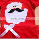 Children Christmas Outifit Santa Claus Baby Clothes Romper Red Booming Chiffon Clothing thumbnail-6