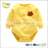 High Quality Cotton Summer Baby Rompers Long Sleeve Kids Bodysuit