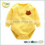 High Quality Cotton Summer Baby Rompers Long Sleeve Kids Bodysuit thumbnail-1
