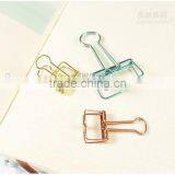 Gold /Rose Pink /Silver Wire BInder Clip thumbnail-6