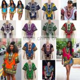 Walson Wholesale Traditional African Print Clothing Dashiki Dress and Shirt thumbnail-6