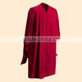 Premium Maroon Masters Graduation Gown , Masters Graduation Gown, Masters Graduation Cap and Gown thumbnail-1
