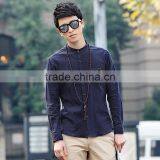 New Fashion Men Shirt,casual Long Sleeve Shirt thumbnail-3