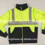 Two-color High Visibility Polar Jacket With Reflective Tapes Meet AS/NZ 1906.4:2010 thumbnail-5