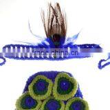 Newborn Baby Infant Crochet Knit Beanie Animal Design Photography Props Hat Set Christmas Baby Caps Set 2pcs/per Set Hot Sale thumbnail-5