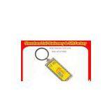 Customized Acrylic LCD Logo Solar Keychain With Clock for Promotion Gift