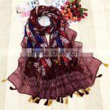 Fashion Custom Lady Scarf Low MOQ 100pcs thumbnail-5