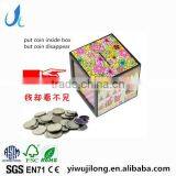 Magic Plastic Coin Saving Box Coin Bank thumbnail-1