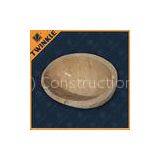 Natural Stone Yellow Round Bath Tub With Surface Polished Marble thumbnail-1