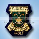 Golf Handmade Blazer Pocket Badge thumbnail-1