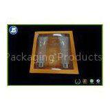 OEM Transparent Clamshell Plastic Cosmetic Trays , PET Cartons For Gift Packaging