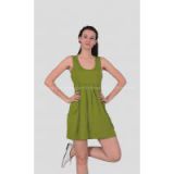 girl\'s  lovely merino wool green jumper skirt/dress