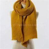 Latest Design Acrylic Solid Color Woven Lady Scarf Manufacturers thumbnail-1