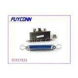 36 Pin Receptacle Centronic Solder 180 Degree Cable Exit Connectors, IEEE 1284 Connector