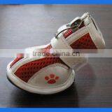 fashion zipper waterproof walking dogs shoes