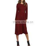 Attractive Fashion Hot Sale Wax Print Clothing Lady Dress thumbnail-6
