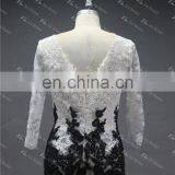 LN137 New Sexy See Through 3/4 Sleeves Real Samples Of Lace Evening Dress thumbnail-6