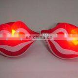 LR-0059 LED Red Lip Jelly Rings