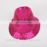 Rosy and Yellow Custom Glitter Top Hat