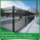 2.1m high Residential wrought iron fence with flat top