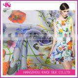 Wholesale Factory Fabrics Shabby Floral Silk Chiffon Fabric Digital Print Silk Fashion Fabric for Dress | Scarf