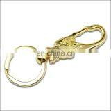 Custom Metal Keychains Dragon Head Keyring Golden Keychain Wholesale thumbnail-3